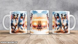 Hrnek - 0201 - Australský ovčák